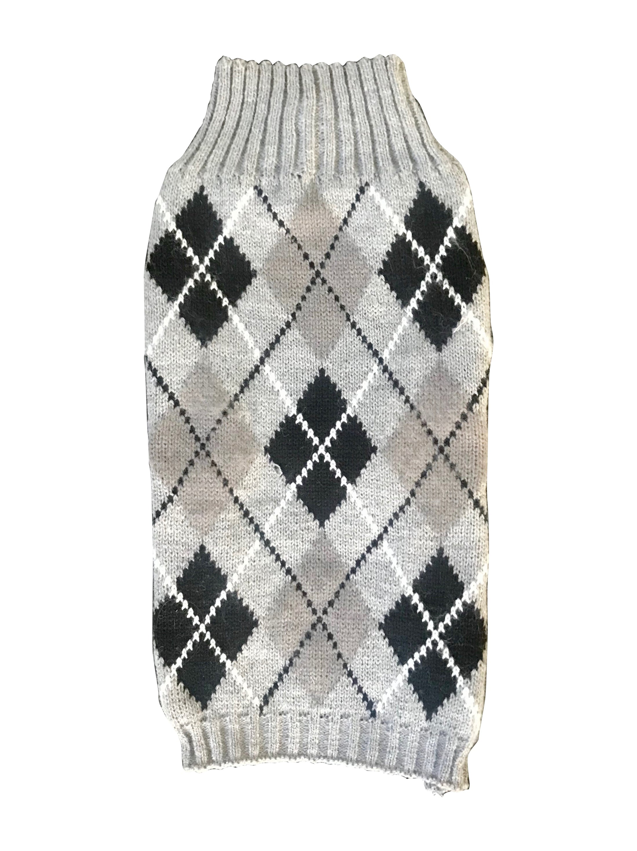 Edinborough Argyle, Mockneck, Grey 