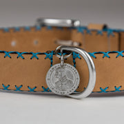 Edward Sterling Silver Dog ID Tag