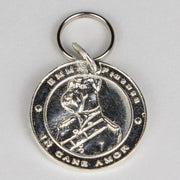Edward Sterling Silver Dog ID Tag