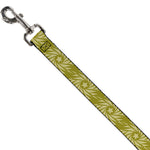Dog Leash - Star Pinwheel Olive Greens