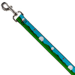 Dog Leash - Golf Course/Balls/Holes Blues/Greens