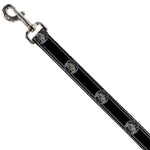 Dog Leash - SUPER BEE Logo/Stripes Black/Gray/Yellow/White