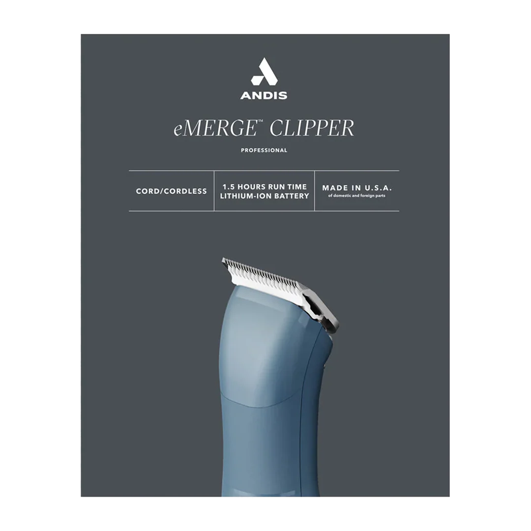 Emerge Clipper Blue by Andis