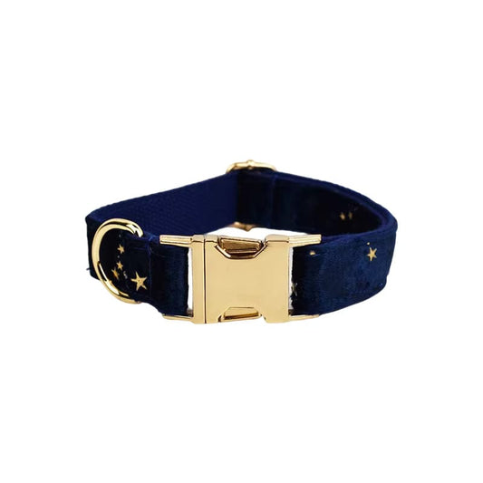 Dark Blue Velvet Set