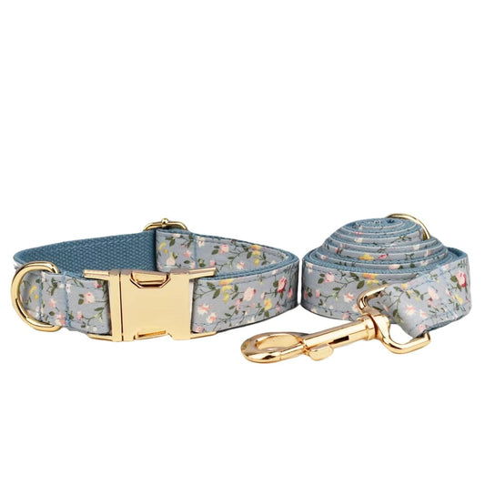 Dusty Blue Floral Set