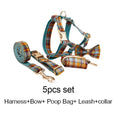 Load image into Gallery viewer, Autumn Blue Plaid Set
