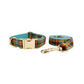 Load image into Gallery viewer, Autumn Blue Plaid Set
