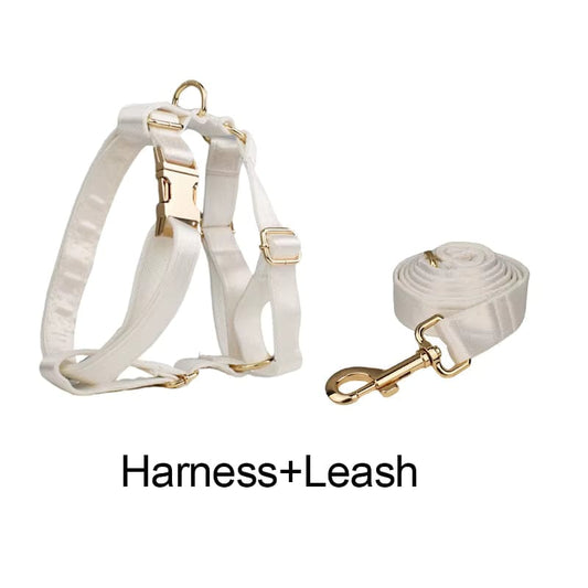 Wedding Pure White Satin Set