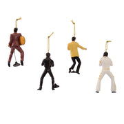 Kurt Adler 2.5-Inch Resin Elvis Presley 4-Piece Ornament Gift Set