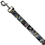 Dog Leash - Dead Men Tell No Tales CLOSE-UP White