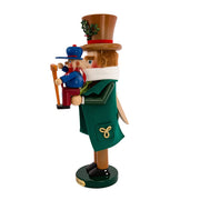 Kurt Adler 17-Inch Limited Edition Steinbach Bob Cratchit with Tiny Tim Nutcracker