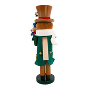 Kurt Adler 17-Inch Limited Edition Steinbach Bob Cratchit with Tiny Tim Nutcracker