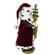 Kurt Adler 17.5-Inch Limited Edition Steinbach Twelve Days of Christmas Musical Pear Tree Santa Nutcracker