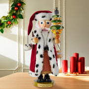 Kurt Adler 17.5-Inch Limited Edition Steinbach Twelve Days of Christmas Musical Pear Tree Santa Nutcracker