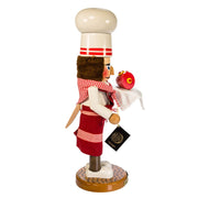 Kurt Adler 19-Inch Steinbach Santa Chef Nutcracker