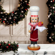 Kurt Adler 19-Inch Steinbach Santa Chef Nutcracker