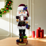 Kurt Adler 18.25-Inch Steinbach Winemaker Santa Nutcracker
