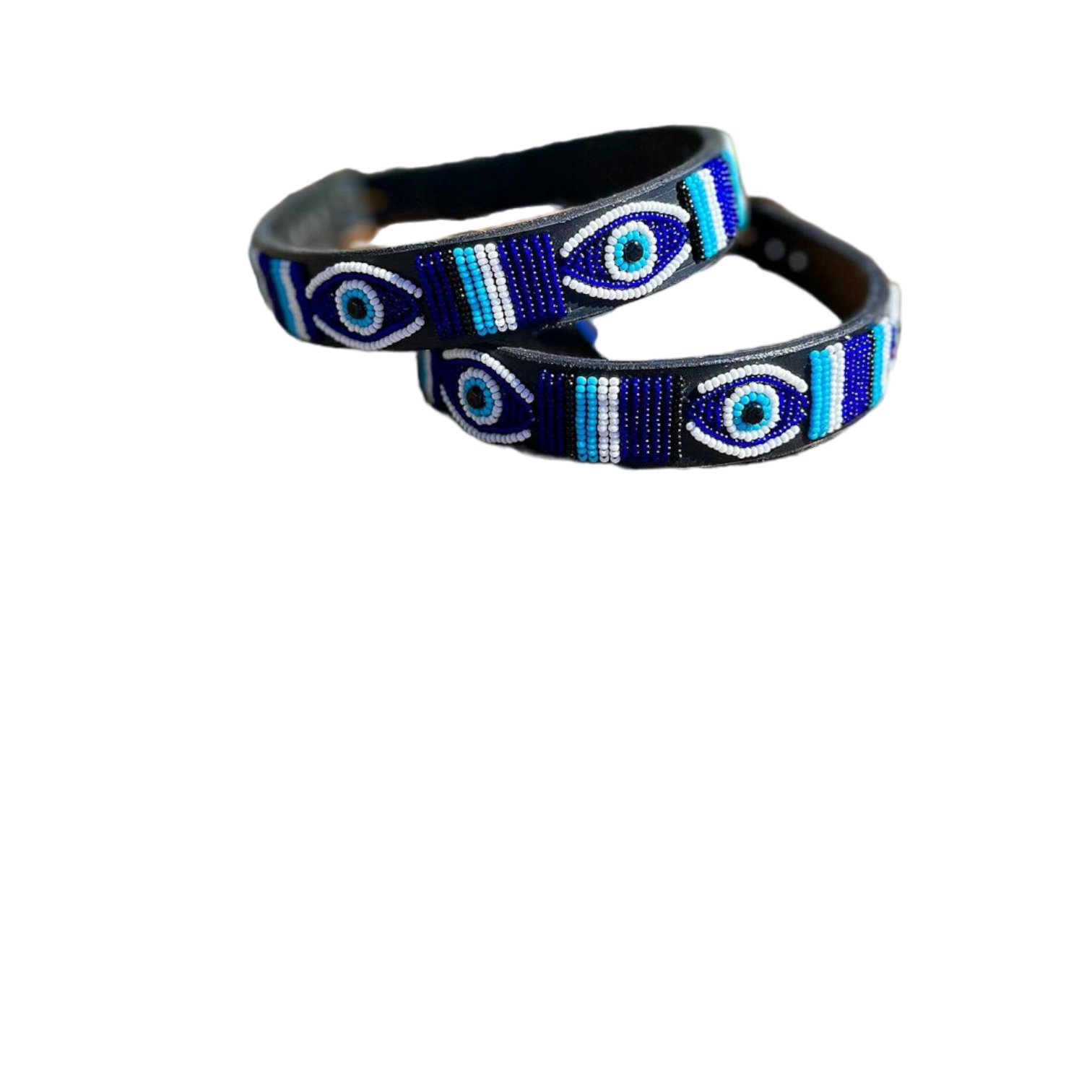 TKC Evil Eye Beaded Bracelets 3/4" wide