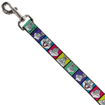 Dog Leash - Bugs Bunny Expression Blocks Multi Color