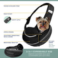 Load image into Gallery viewer, Expandable Sling Bag - Front Shoulder Pet Carrier for Small Dog, Cat and Puppy
