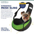 Load image into Gallery viewer, Expandable Sling Bag - Front Shoulder Pet Carrier for Small Dog, Cat and Puppy
