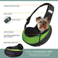 Load image into Gallery viewer, Expandable Sling Bag - Front Shoulder Pet Carrier for Small Dog, Cat and Puppy
