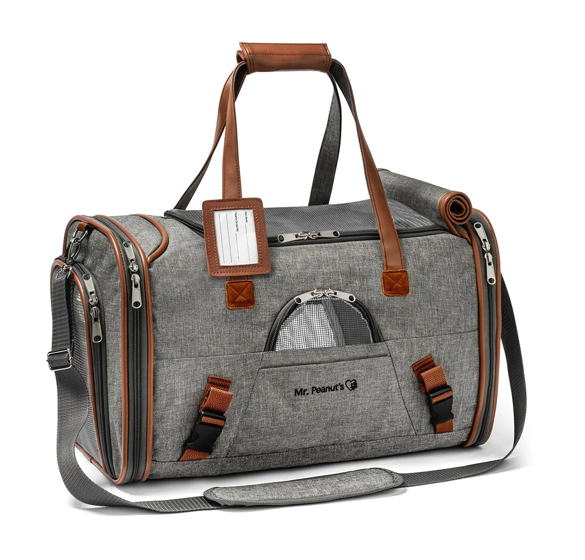 Mr. Peanut's Gold Series Standard Size Airline Compliant Pet Carrier - Southlake Paws