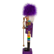 Kurt Adler 15-Inch Wooden Gay Pride Nutcracker
