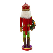 Kurt Adler 15-Inch Wooden Sugar Frost Nutcracker