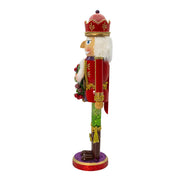 Kurt Adler 15-Inch Wooden Sugar Frost Nutcracker