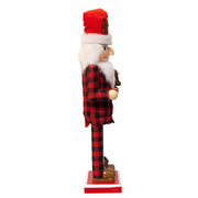 Kurt Adler 15-Inch Santa With Red Pajamas Nutcracker