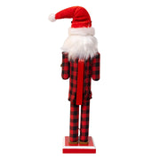 Kurt Adler 15-Inch Santa With Red Pajamas Nutcracker