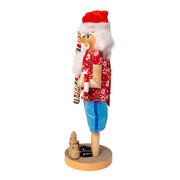 Kurt Adler 15-Inch Beach Santa Nutcracker