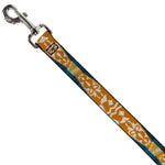 Dog Leash - Star Wars Clone Wars Ahsoka Tano Bounding Elements Blues/Orange
