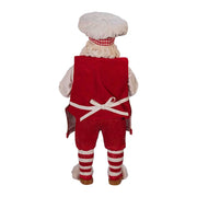 Kurt Adler 11-Inch Fabriché Gingerbread Chef Santa