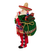 Kurt Adler 11-Inch Fabriché Musical Mexican Santa