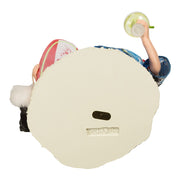 Kurt Adler 11-Inch Fabriché Santa with Surfboard and Drink