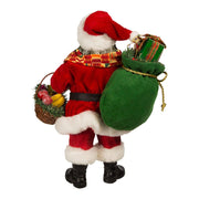 Kurt Adler 12-Inch Fabriché Kwanzaa Santa