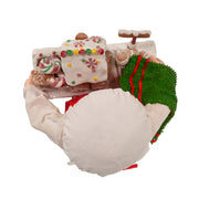 Kurt Adler 11-Inch Fabriché Santa with Gingerbread Train