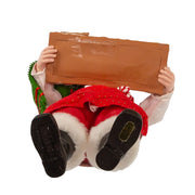 Kurt Adler 11-Inch Fabriché Santa with Gingerbread Train