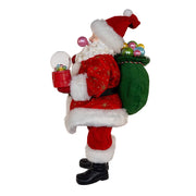 Kurt Adler 10.5-Inch Fabriché Bubblegum Santa