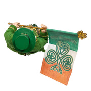 Kurt Adler 11-Inch Fabriché Musical Irish Santa