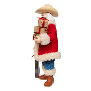 Kurt Adler 11-Inch Fabriché Western Santa with Guitar