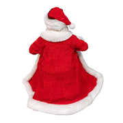 Kurt Adler 10.5-Inch Fabriché Santa with Gifts in Pocket.