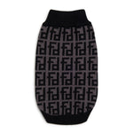 Black Monogram Sweater