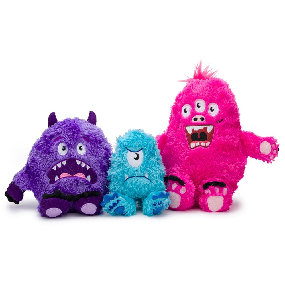 Fluffy Small Blue Monster - Southlake Paws