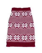 Fair Isle Knitted Dog Sweater