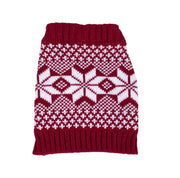 Fair Isle Knitted Dog Sweater