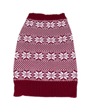 Fair Isle Knitted Dog Sweater