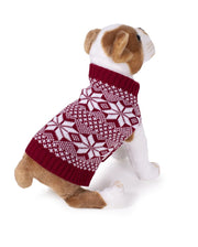 Fair Isle Knitted Dog Sweater